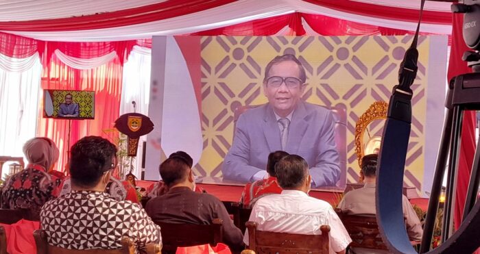 Hadir Secara Virtual, Mahfud MD Resmikan MPP Kabupaten Sukoharjo Menjadi ke-65 di Indonesia