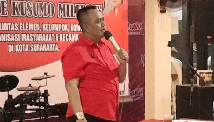 Siap Tempur di Pilkada Solo, Kusumo Dorong Ranting PDIP Kenali Para Balon