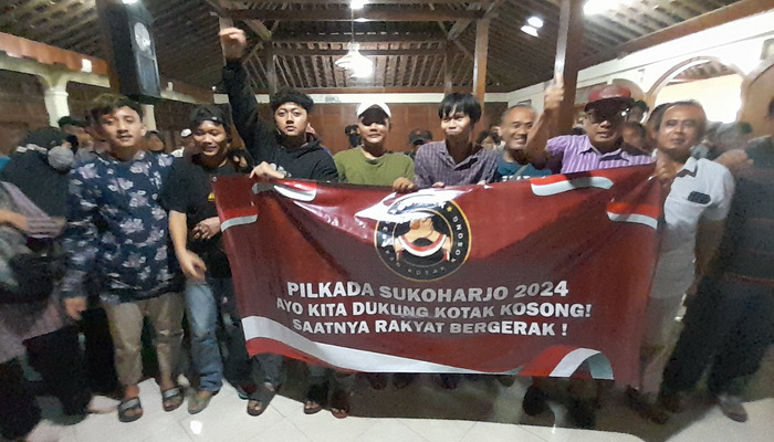 Aspirasi Terpasung, Warga Tawangsari Gelar Deklarasi Dukung Kotak Kosong