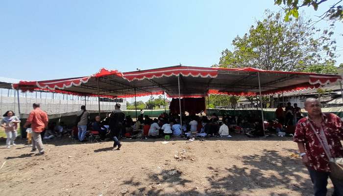 Ibadah Misa Terpaksa Beratap Tenda, Rekomendasi Pendirian Gereja Tertahan 11 Tahun di FKUB Sukoharjo