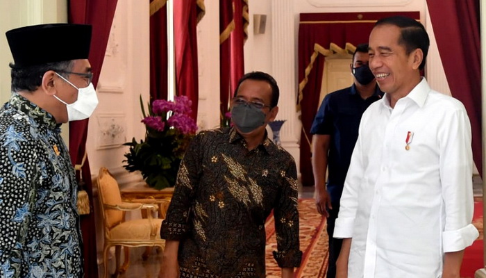 PBNU Bertemu Presiden Jokowi, Bahas Persiapan R20 di Bali