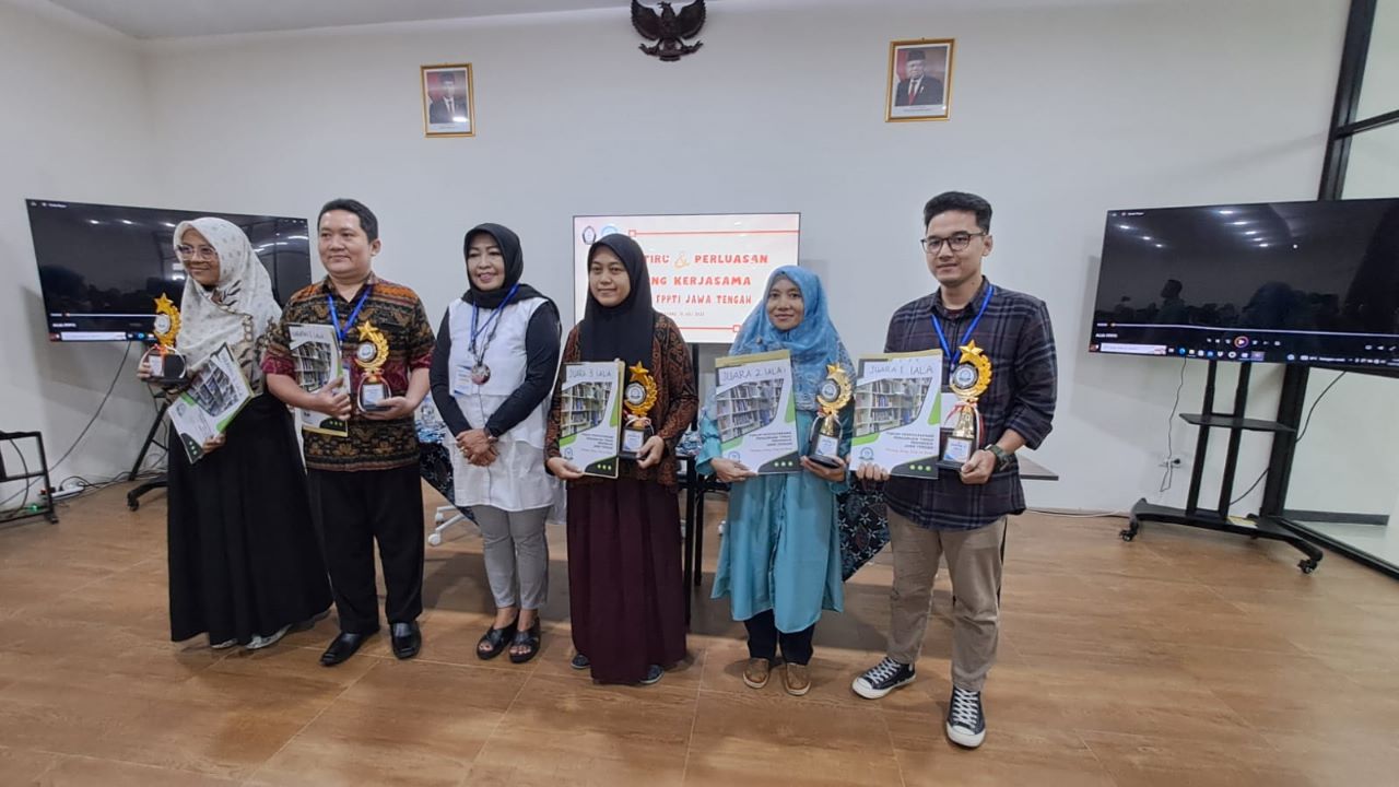 Lomba IALA dan ALIA FPPTI Jawa Tengah 2023, Perpustakaan UMS Keluar Jadi Juara