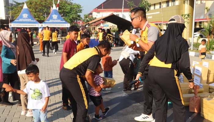Meriah, Keluarga Besar Polres Sukoharjo Gelar Lomba HUT Kemerdekaan RI ke-79