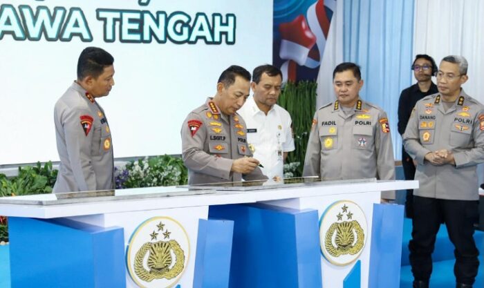 Kapolri Resmikan 35 SPKT di Jateng, Tegaskan Komitmen Polri Tingkatkan Layanan Cepat dan Responsif