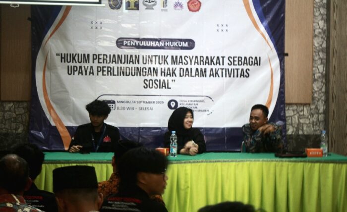 Warga Kedawung Antusias Ikut Penyuluhan Hukum dan Cek Kesehatan Gratis Bersama Mahasiswa UMS