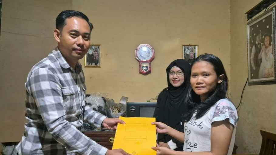 Keguguran Janin Usai Bertugas di TPS, Petugas KPPS Dijenguk Perwakilan Kapolresta Surakarta