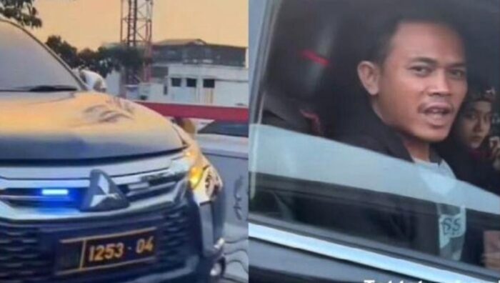 Viral! Pajero Pakai Strobo dan Plat Dinas Polisi Palsu, Pemilik Ternyata Warga Sipil