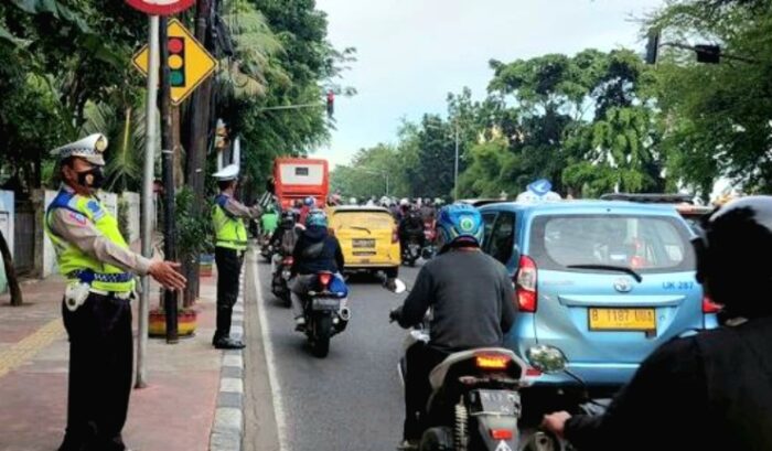 Polisi: WFH di Jakarta Terbukti Pangkas Kemacetan, Lalu Lintas Lebih Lancar