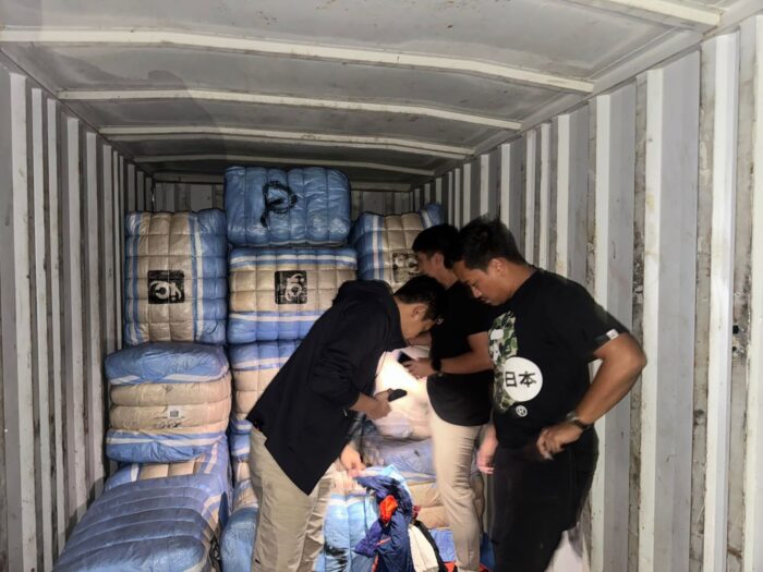 Polda Metro Jaya Bongkar Perdagangan Balpres Ilegal, Barang Bukti 207 Bal
