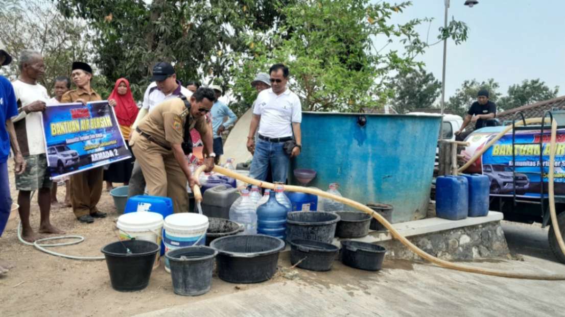 Bukan Pamer, Komunitas Fortuner Bantu Kekeringan Kirim Air Bersih di Sukoharjo
