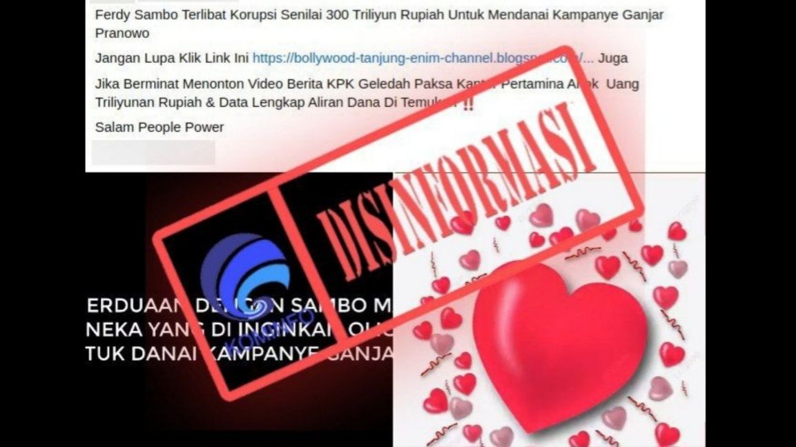 Video Hoaks, Ferdy Sambo Disebut Terlibat Korupsi Danai Kampanye Ganjar Pranowo