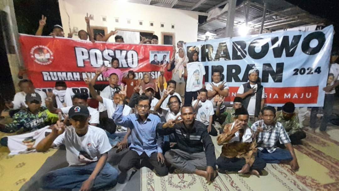 Posko Relawan Prabowo-Gibran Rambah Kandang Banteng di Sukoharjo, Dimotori RMI