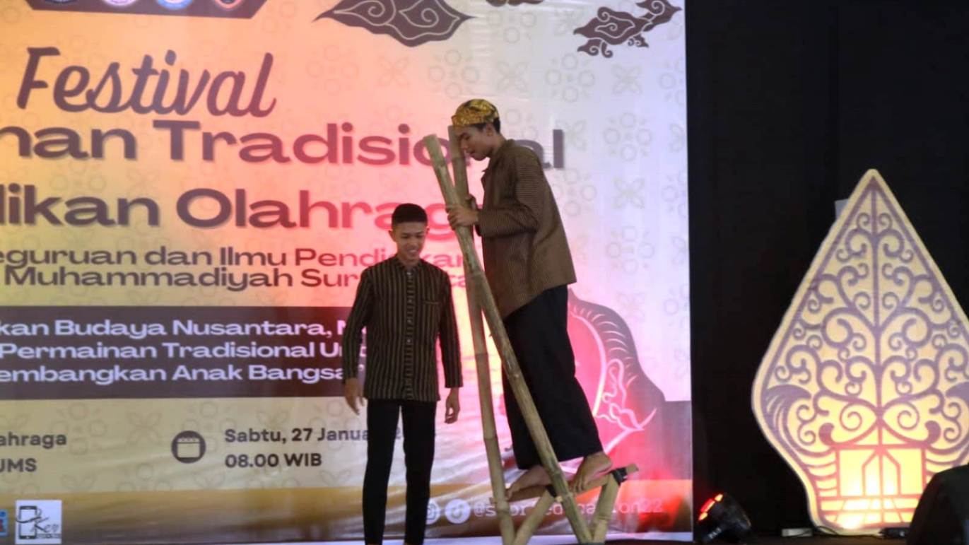 Festival Permainan Tradisional 2024, POR FKIP UMS Lestarikan Budaya Nusantara