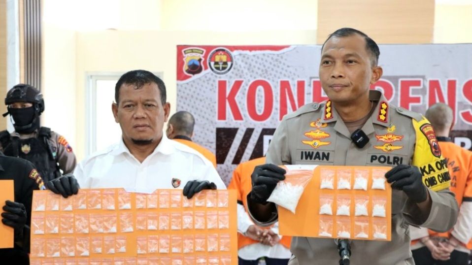Polresta Surakarta Ungkap 17 Kasus Narkoba, 18 Tersangka Diamankan