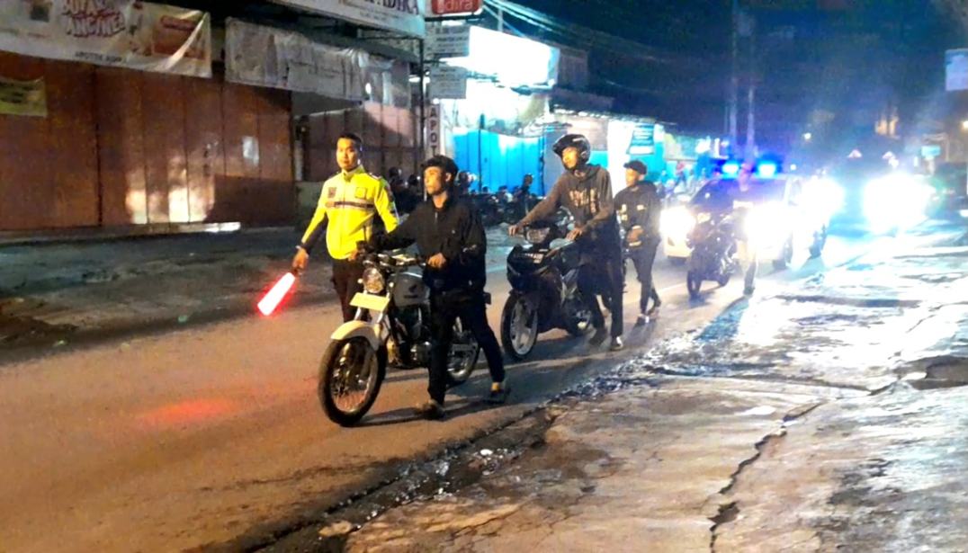 Razia Serentak Knalpot Brong Malam Tahun Baru, 118 Motor Diamankan Polres Sukoharjo